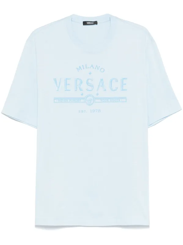 NEVER FORGET VERSACE LOGO T-SHIRT made by Versace