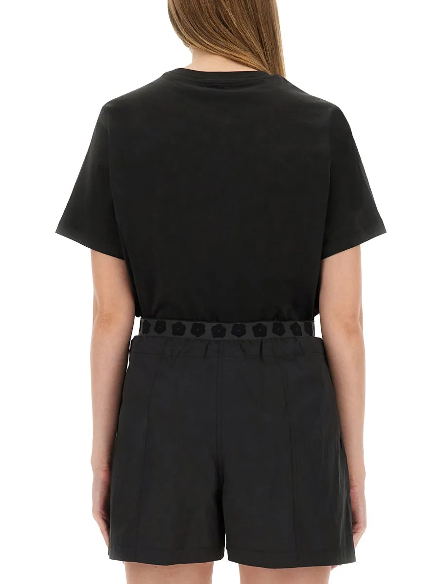 'BOKE FLOWER' EMBROIDERED T-SHIRT sold by Lord & Taylor product image thumbnail 3