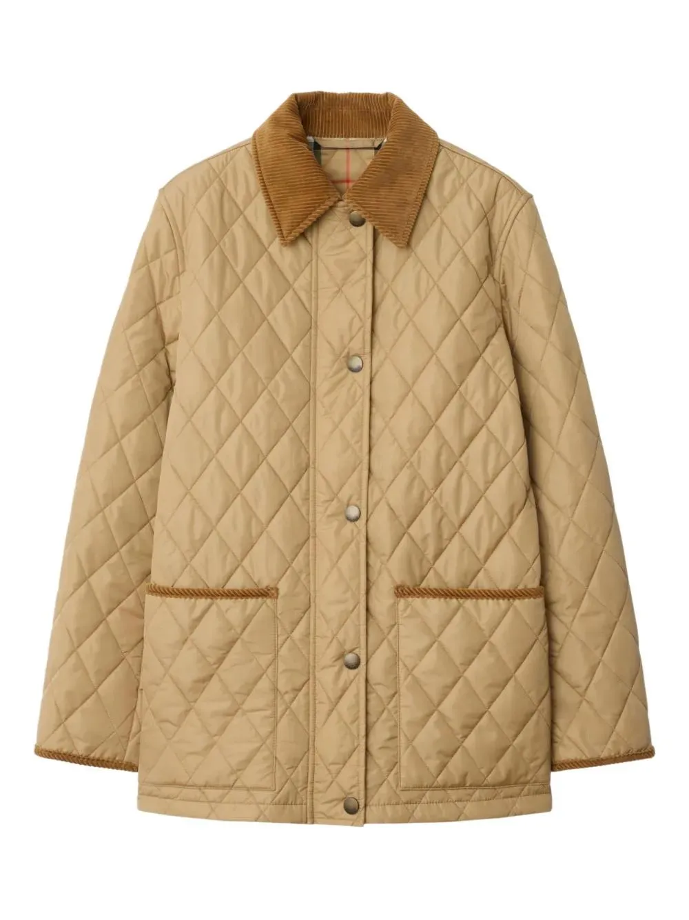 QUILTED NYLON BARN JACKET sold by Lord & Taylor