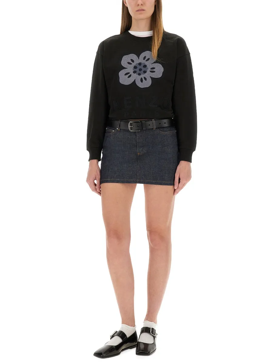 'BOKE FLOWER' EMBROIDERED SWEATSHIRT sold by Lord & Taylor product image thumbnail 2