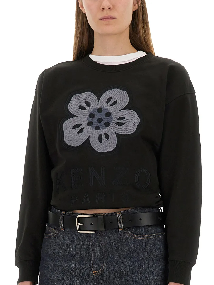 'BOKE FLOWER' EMBROIDERED SWEATSHIRT sold by Lord & Taylor product image thumbnail 4