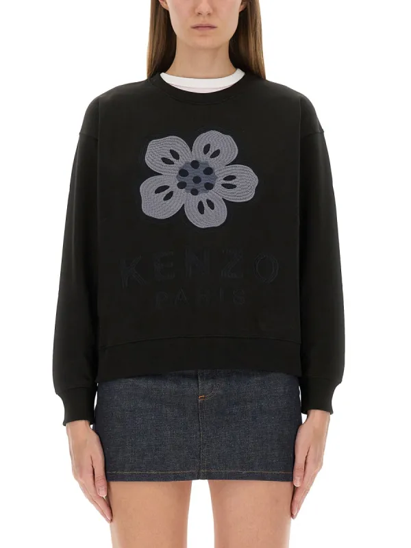 'BOKE FLOWER' EMBROIDERED SWEATSHIRT sold by Lord & Taylor
