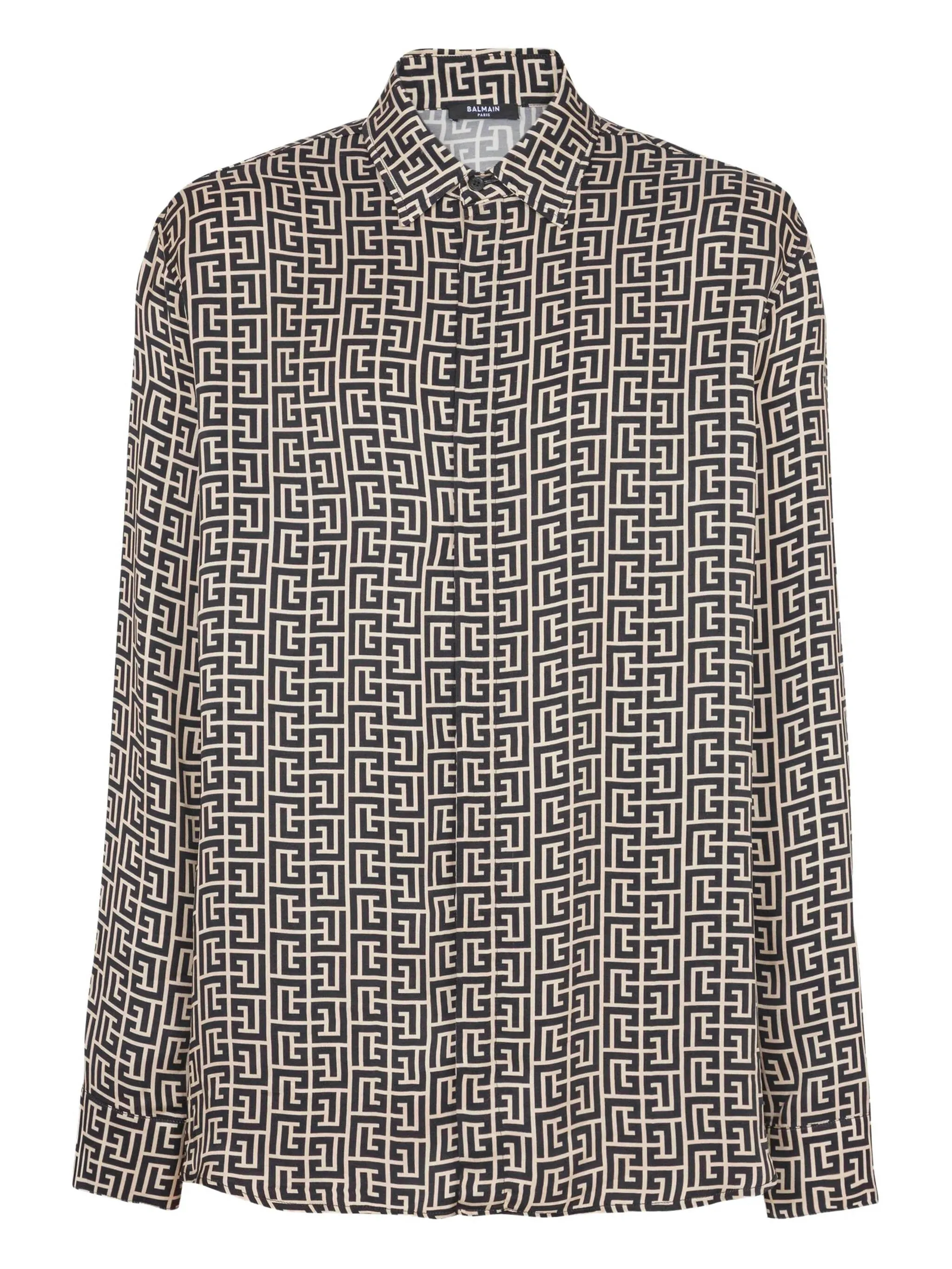 MONOGRAMMED FLOWING SHIRT sold by Lord & Taylor