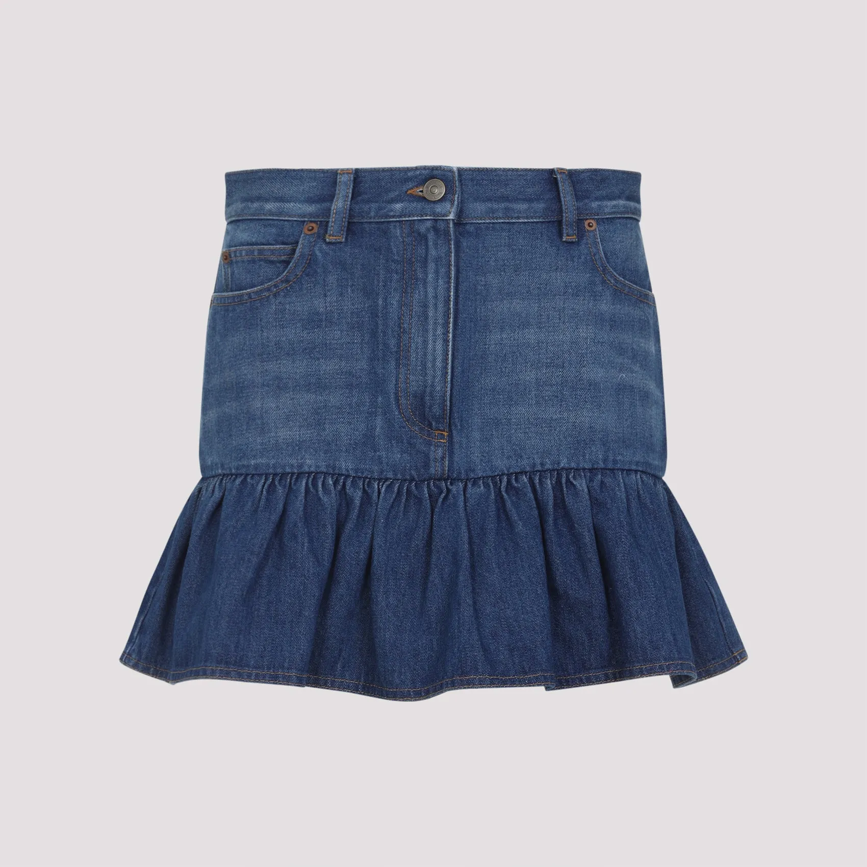 MINI DENIM SKIRT sold by Lord & Taylor product image thumbnail 2