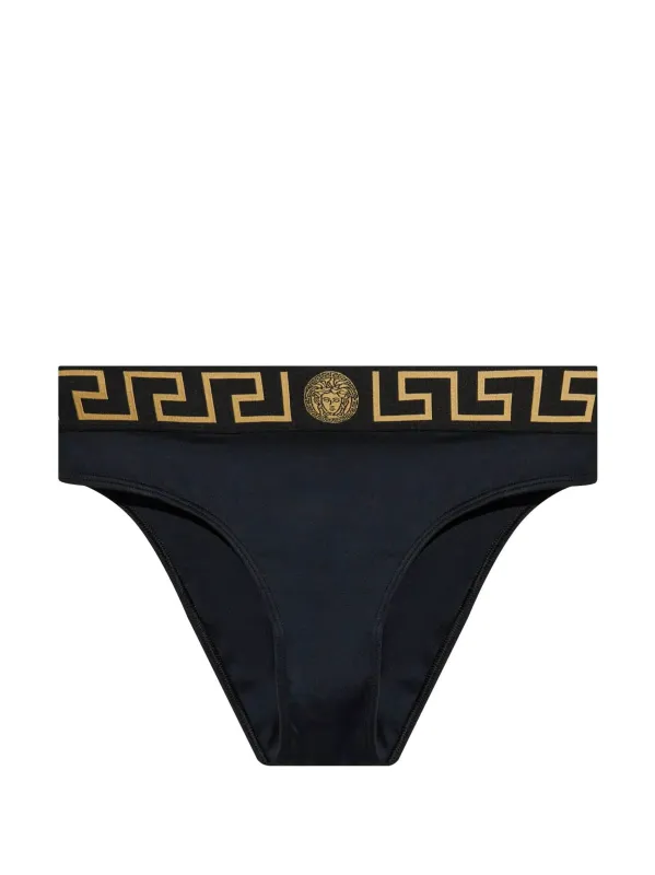 BIKINI BOTTOMS WITH LOGO BAND sold by Lord & Taylor
