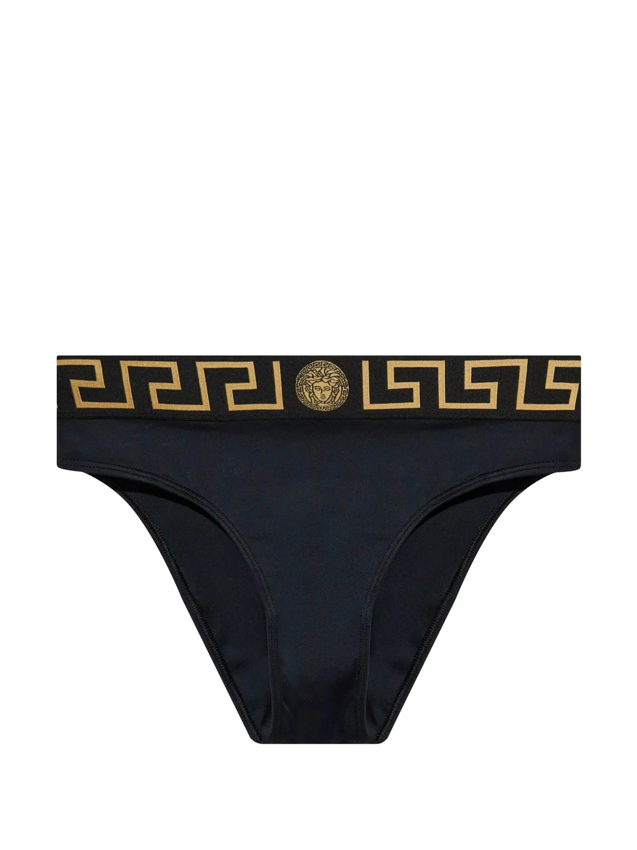 BIKINI BOTTOMS WITH LOGO BAND sold by Lord & Taylor