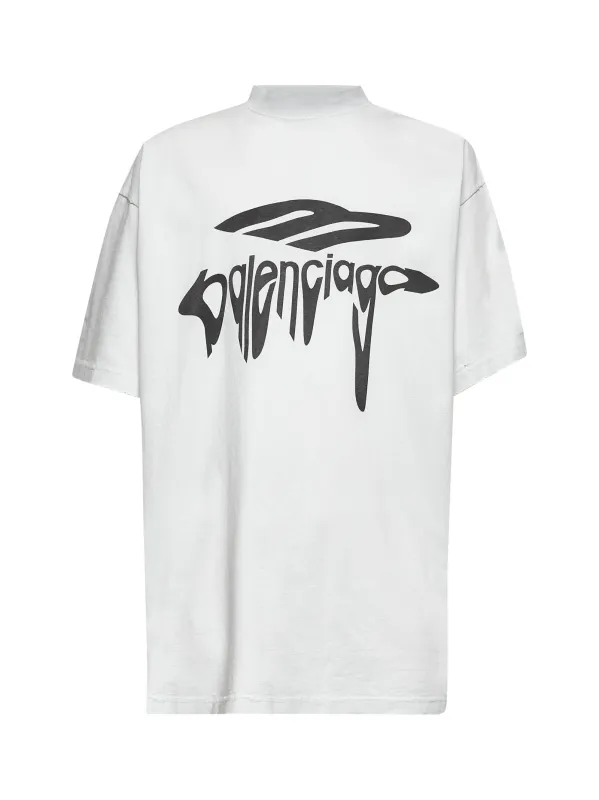 Grey 3B Liquefied Oversized T-Shirt sold by Lord & Taylor