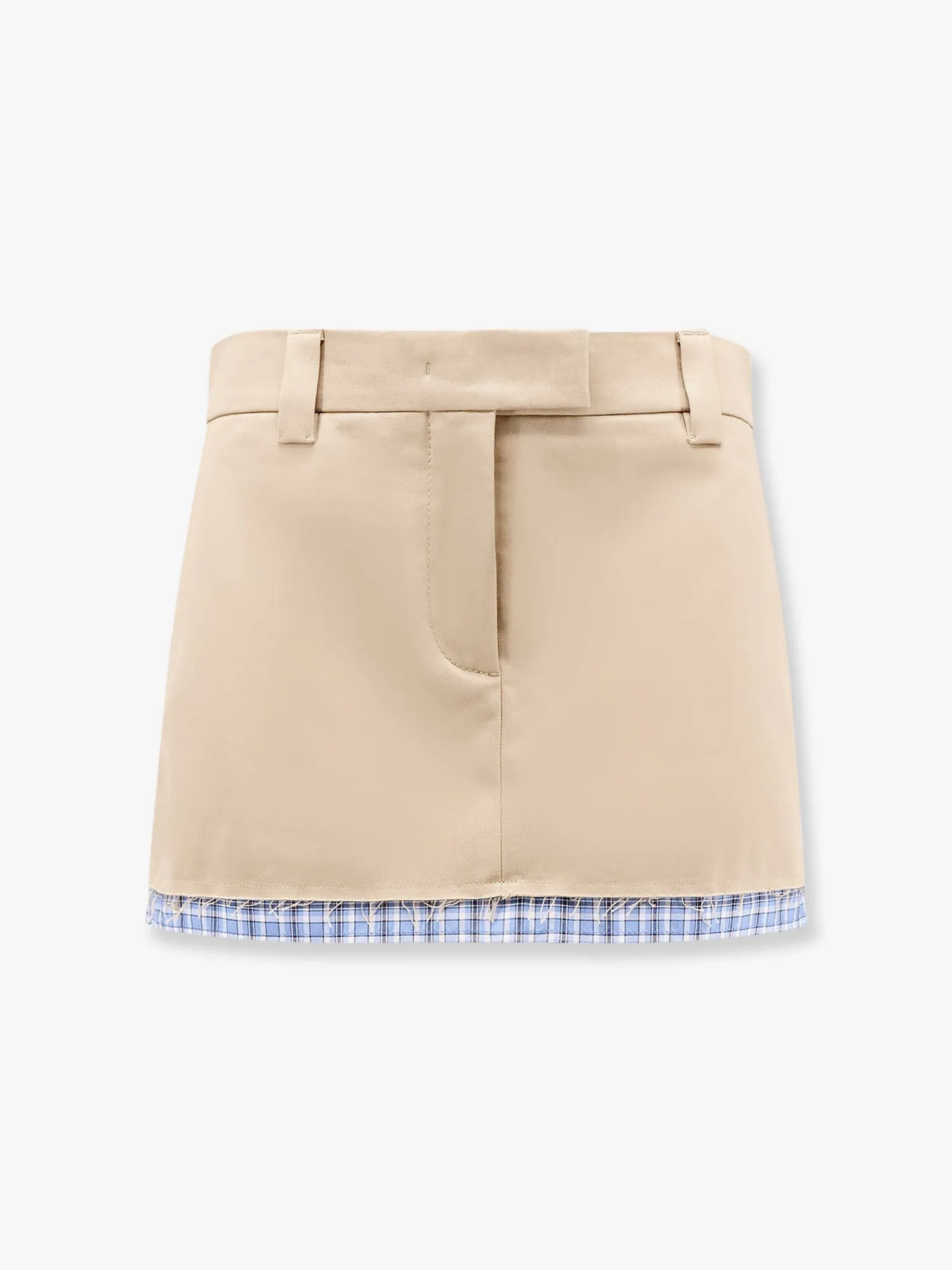 Cotton Skirt with Check Insert sold by Lord & Taylor