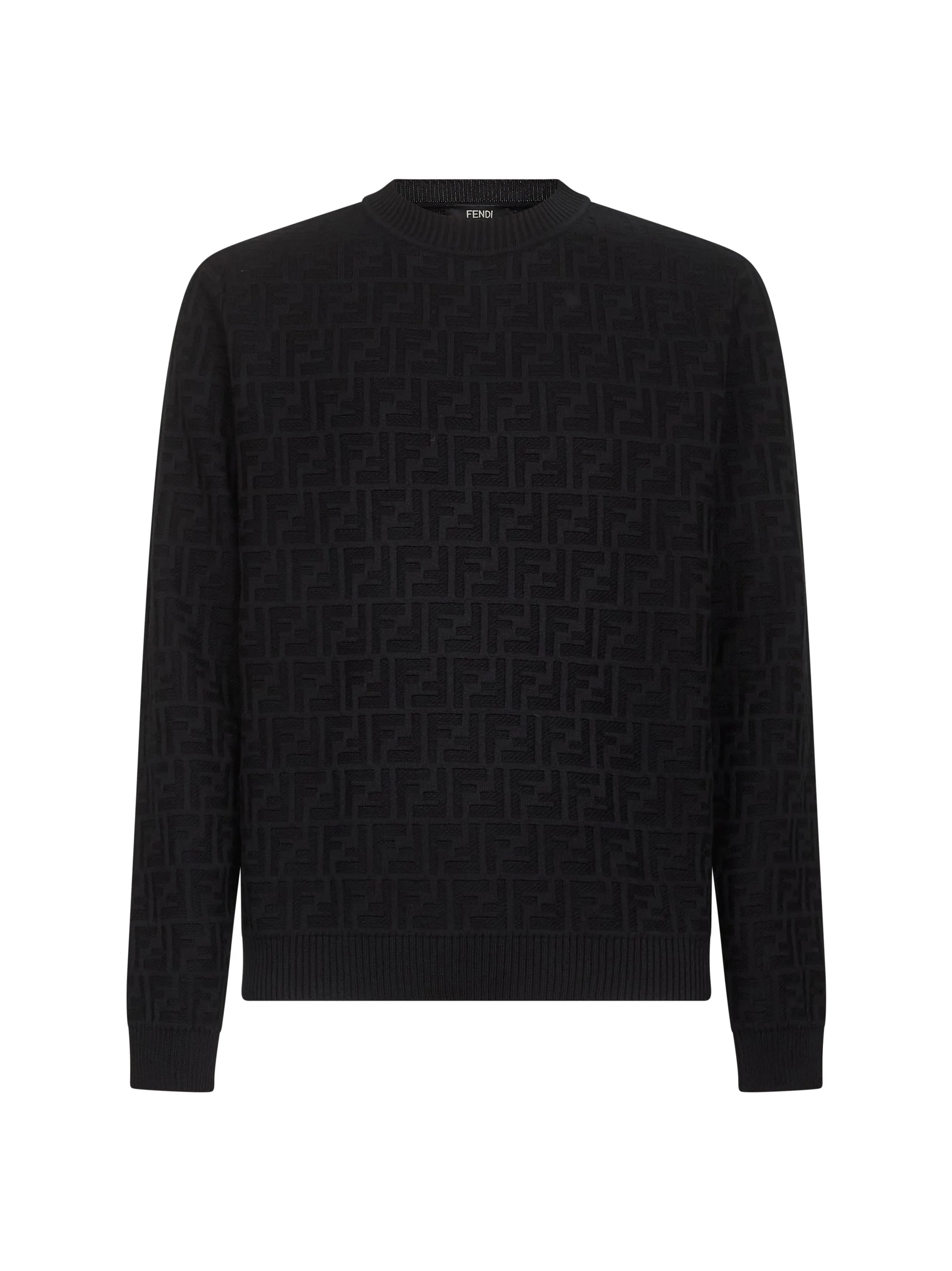 Black FF Cotton Jumper sold by Lord & Taylor