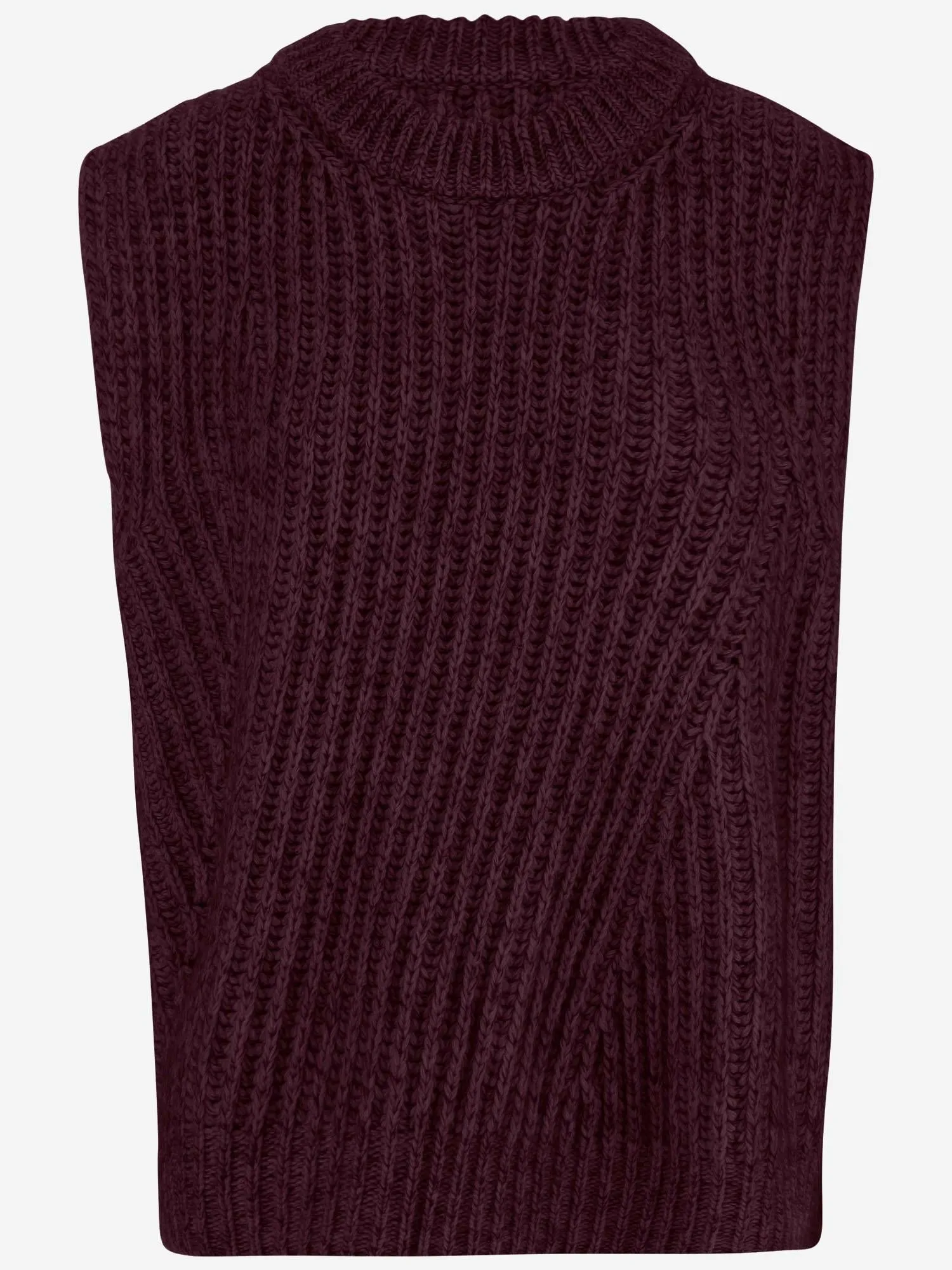 Sleeveless Ribbed Wool Blend Jumper sold by Lord & Taylor