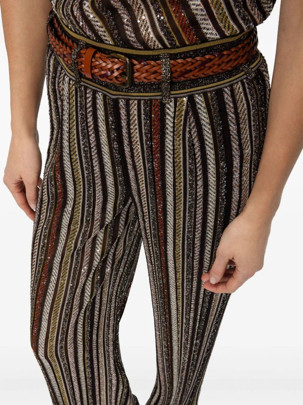 Missoni Multicolor Trousers sold by Lord & Taylor product image thumbnail 3