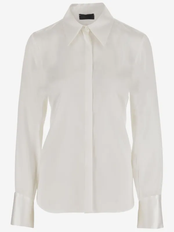 Stretch Silk Shirt sold by Lord & Taylor
