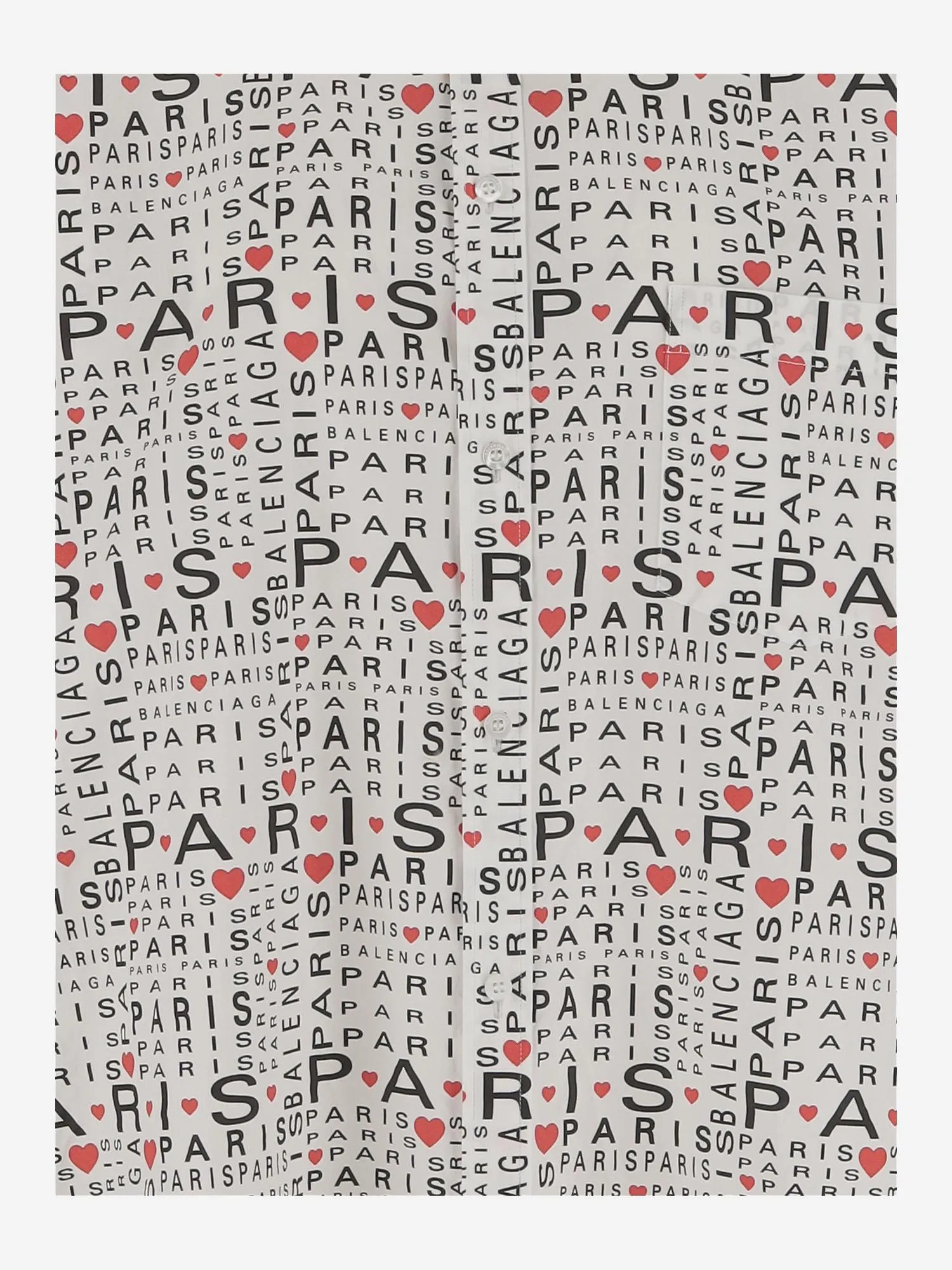 Cotton Shirt with I Love Paris Pattern sold by Lord & Taylor product image thumbnail 2