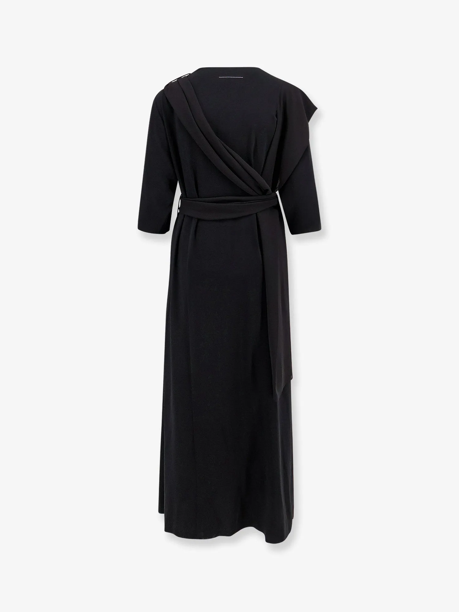 Long Jersey Dress with Satin Inserts sold by Lord & Taylor product image thumbnail 2