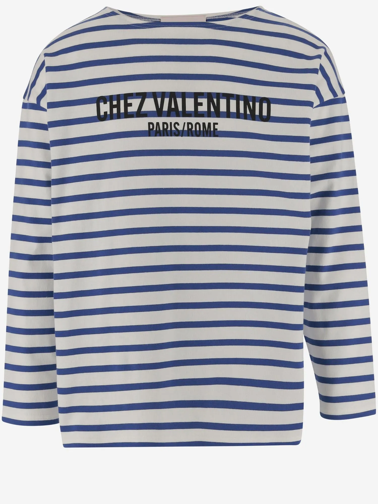 Chez Valentino Print Cotton Long Sleeve T-Shirt sold by Lord & Taylor