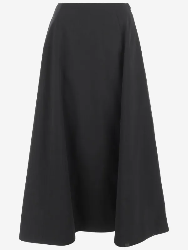 Cotton Midi Skirt sold by Lord & Taylor