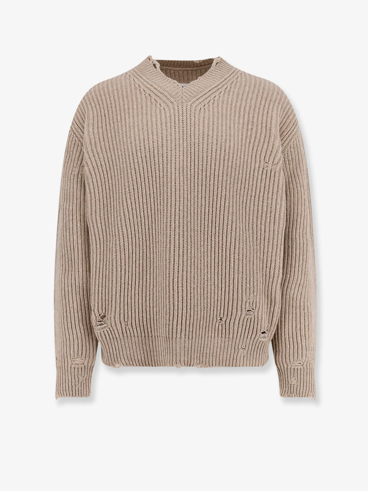 Wool Blend Sweater with Distressed Effect sold by Lord & Taylor