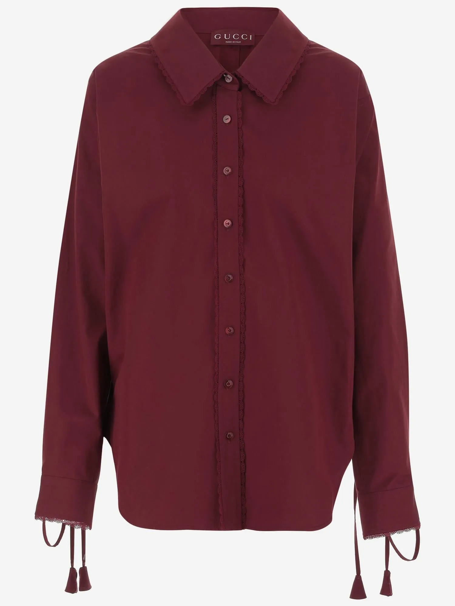Poplin Shirt with Laces sold by Lord & Taylor
