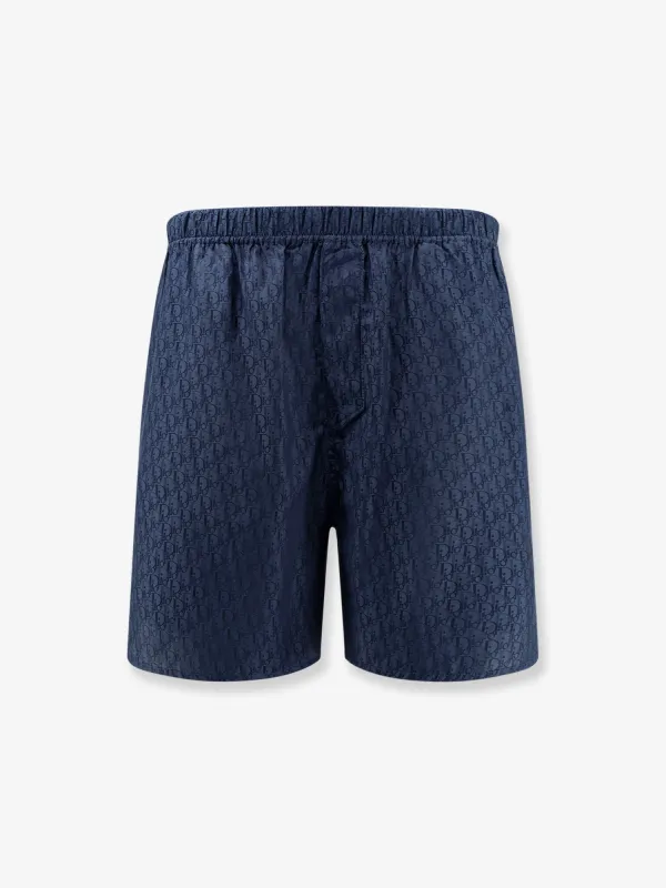 Dior Oblique Cotton and Silk Shorts made by Dior