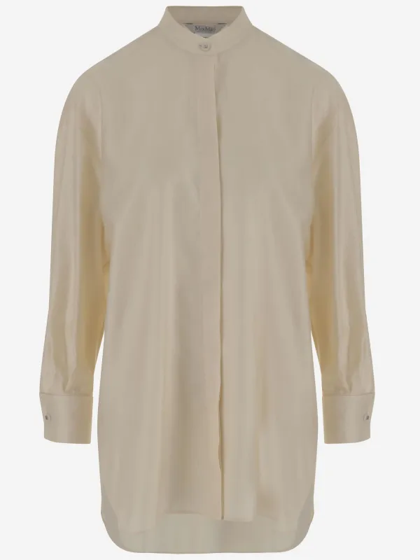 Cotton Satin Over Shirt sold by Lord & Taylor