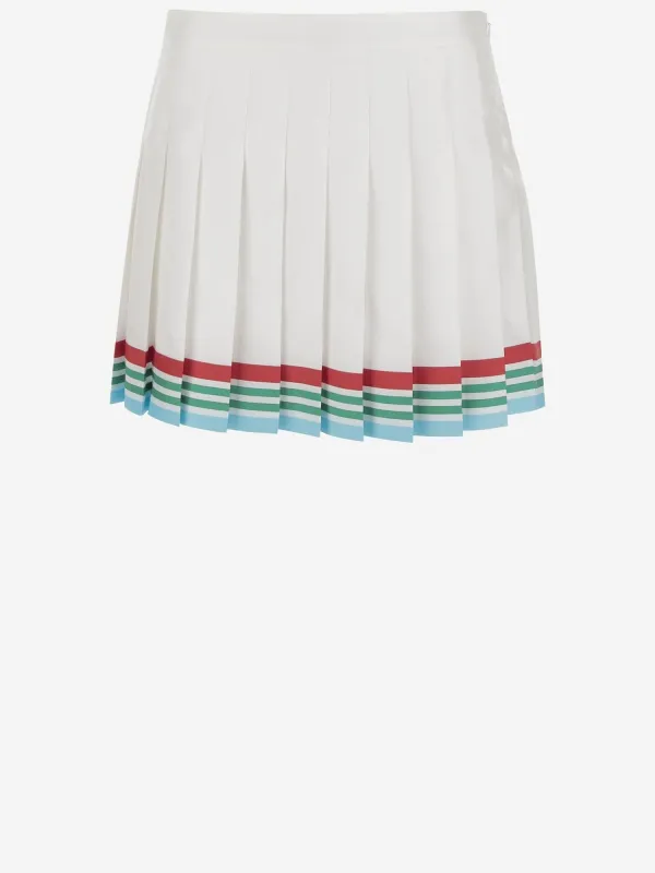 Silk Pleated Skirt sold by Lord & Taylor