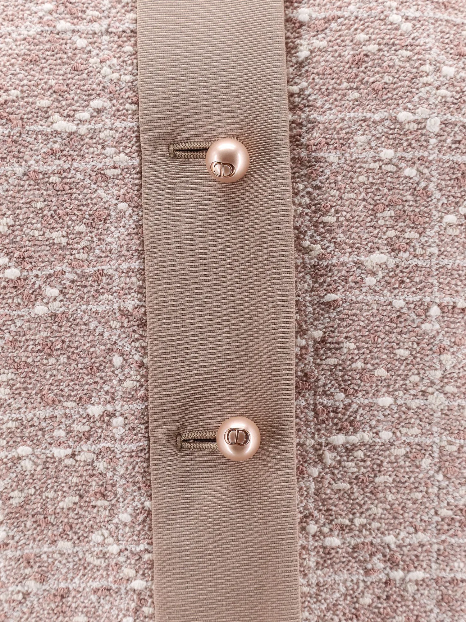 Macrocannage Short Sleeve Tweed Blazer sold by Lord & Taylor product image thumbnail 3