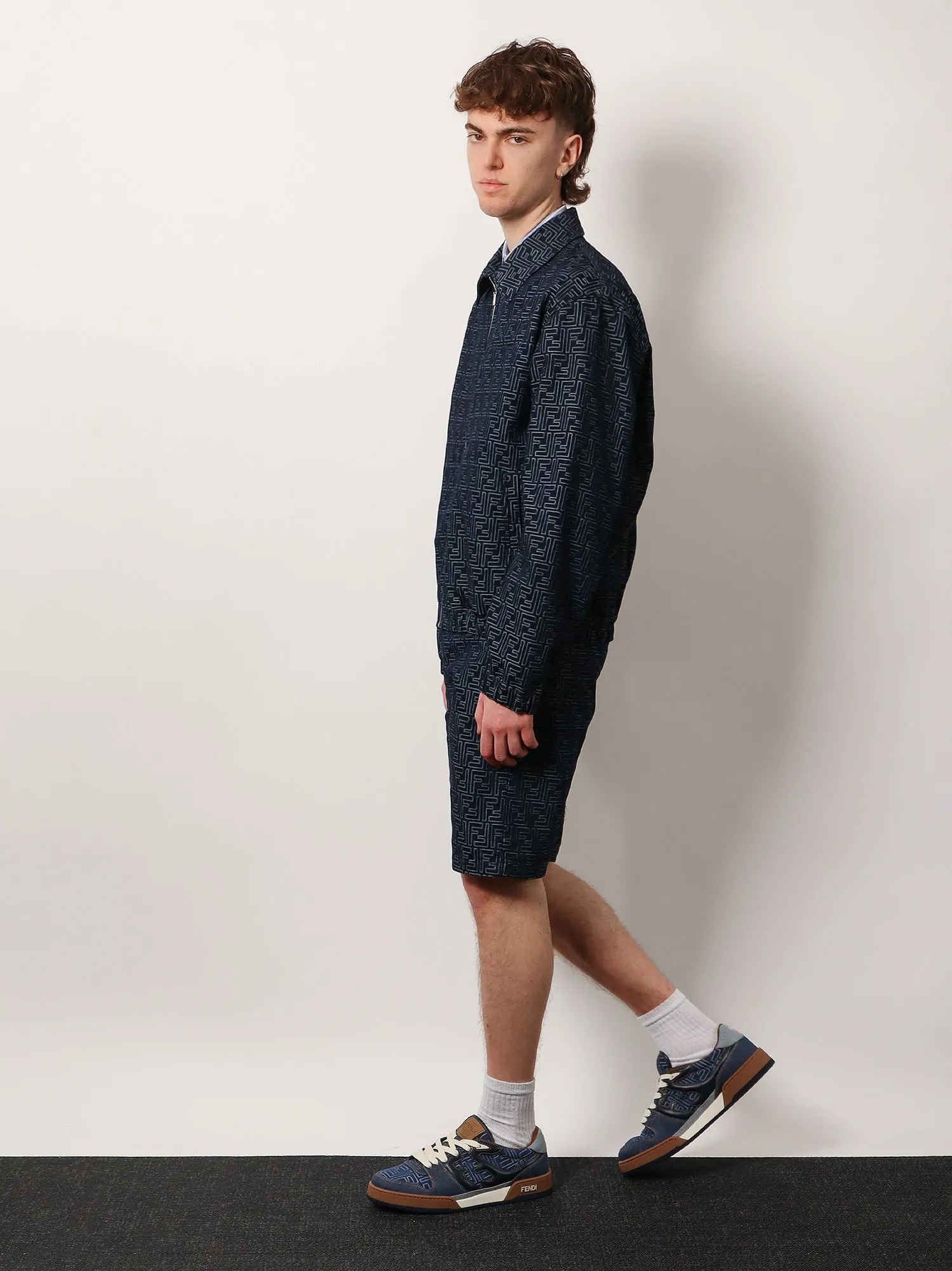 Fendi FF Denim Jacket sold by Lord & Taylor product image thumbnail 2