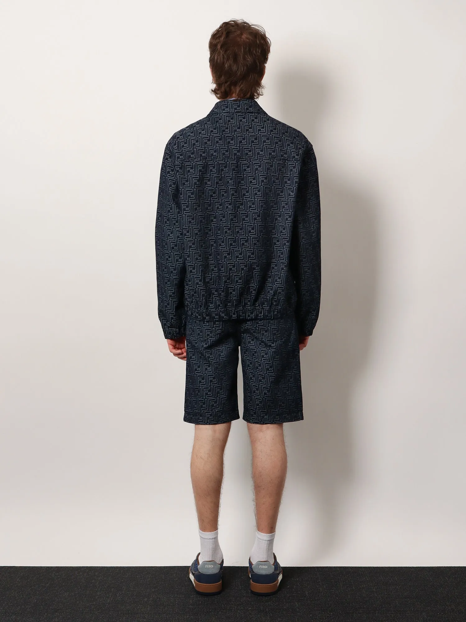 Fendi FF Denim Jacket sold by Lord & Taylor product image thumbnail 3