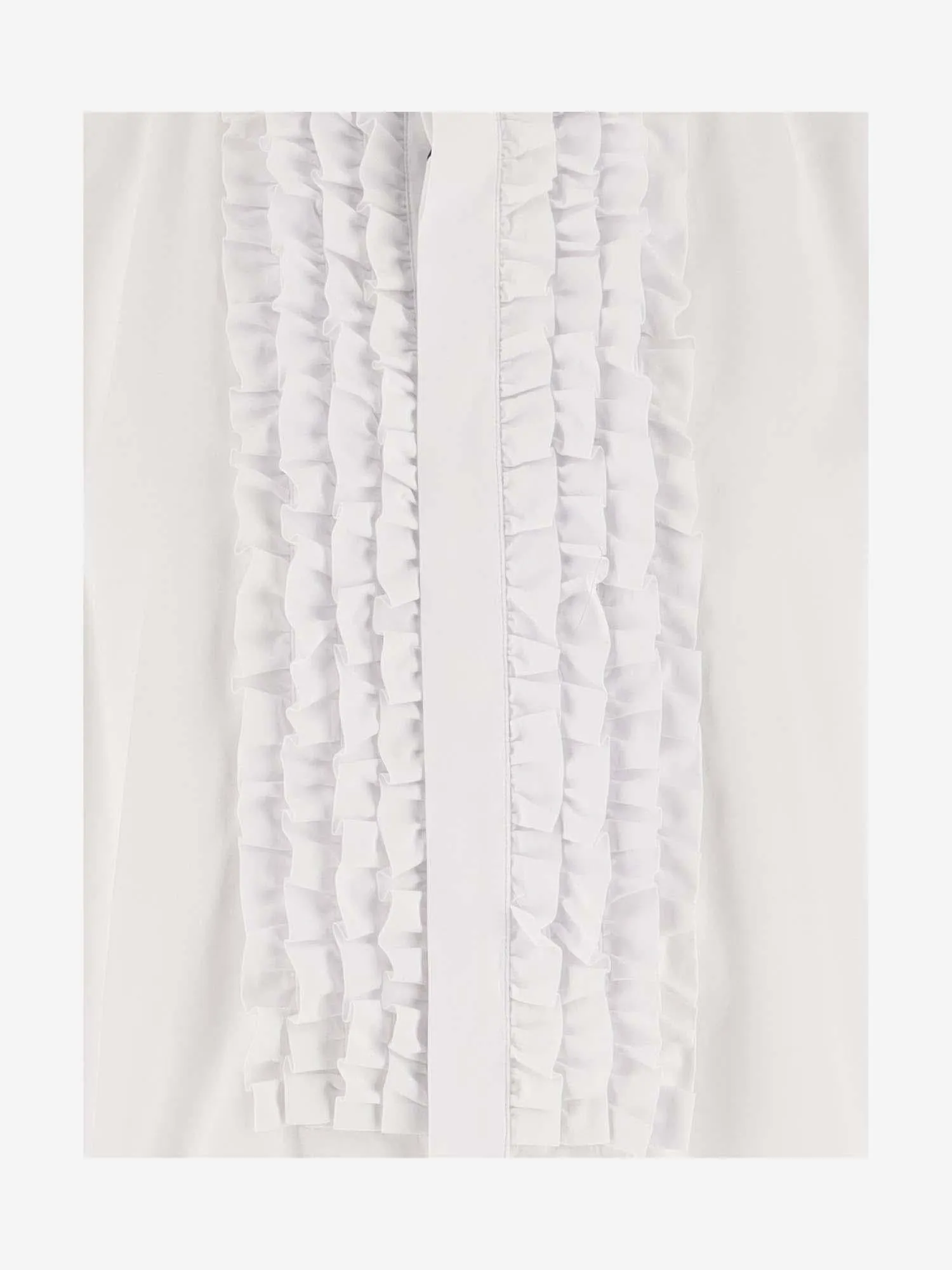 Cotton Shirt with Ruffles sold by Lord & Taylor product image thumbnail 3