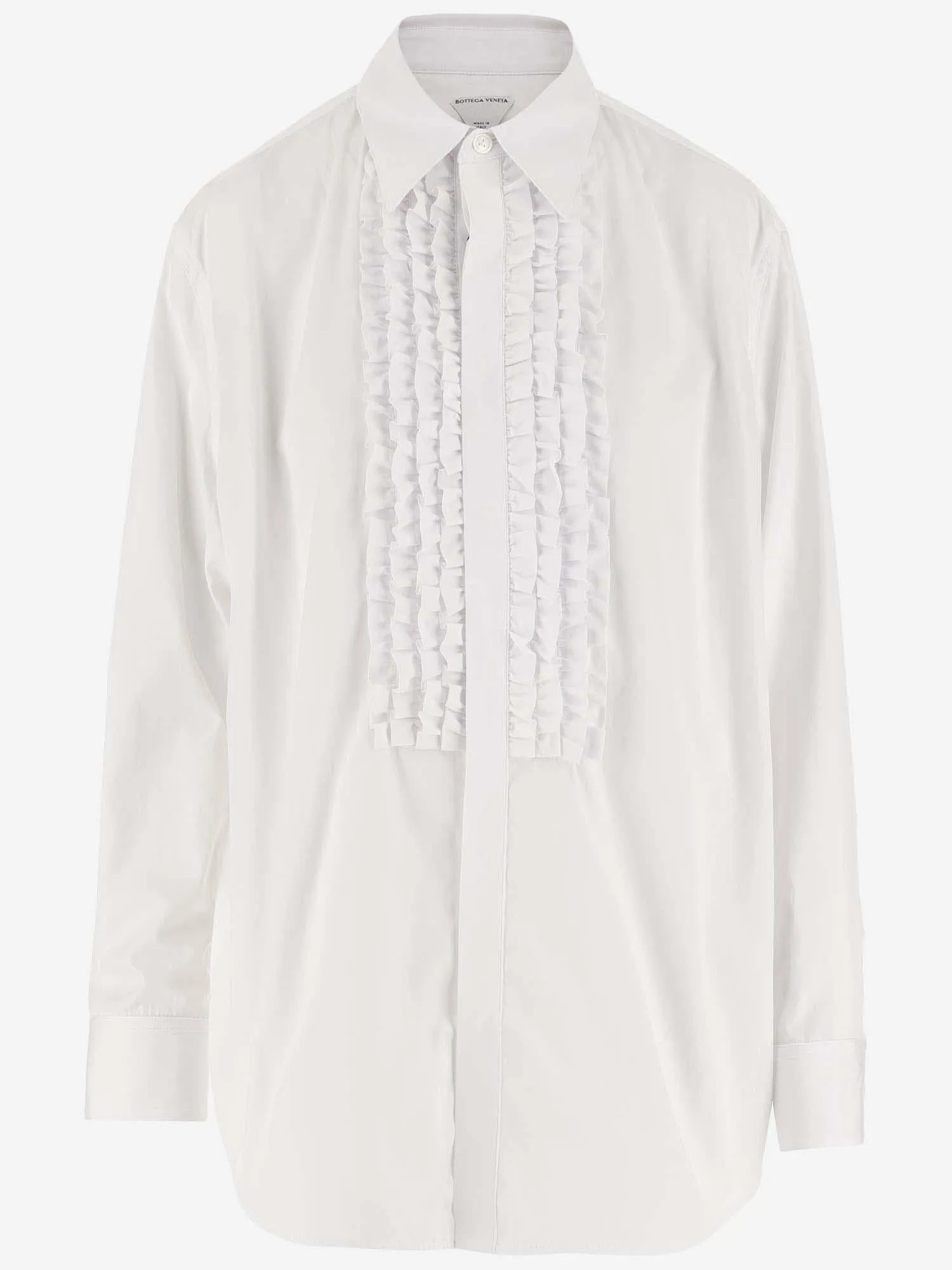Cotton Shirt with Ruffles sold by Lord & Taylor