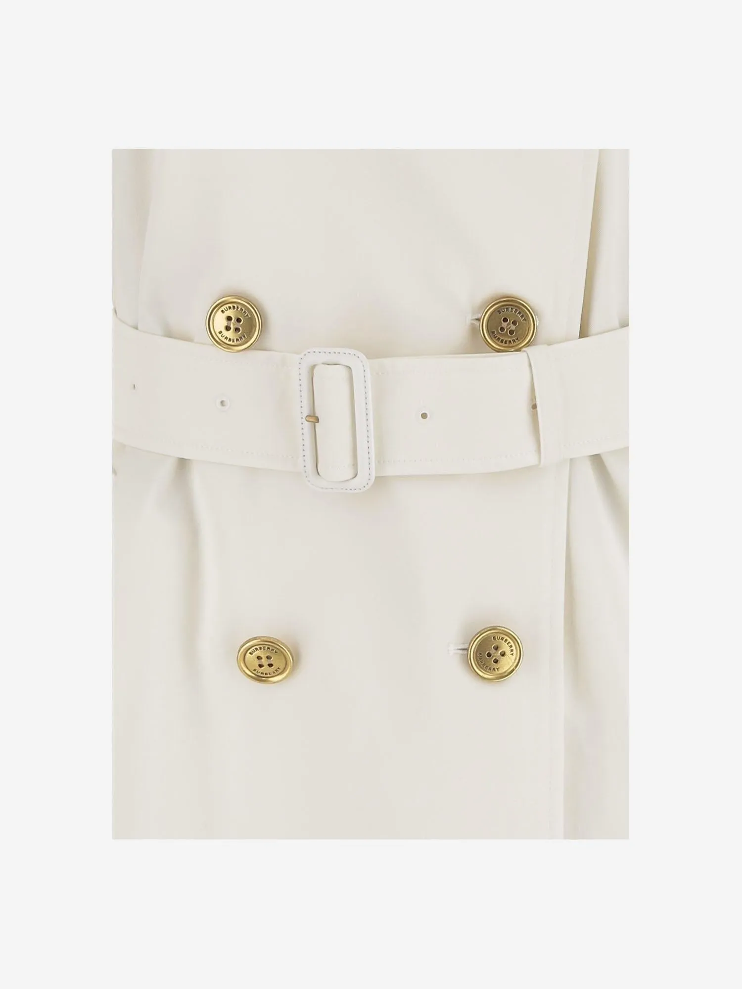 Double-Breasted Cotton Coat sold by Lord & Taylor product image thumbnail 3