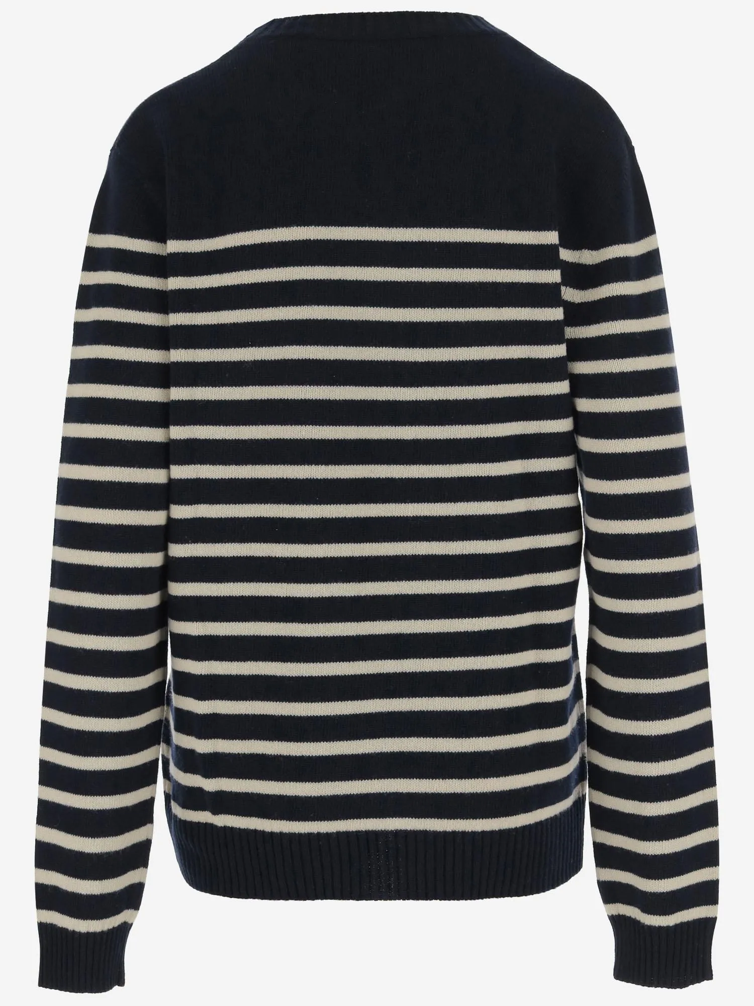 Chez Valentino Wool Sweater with Striped Pattern sold by Lord & Taylor product image thumbnail 2