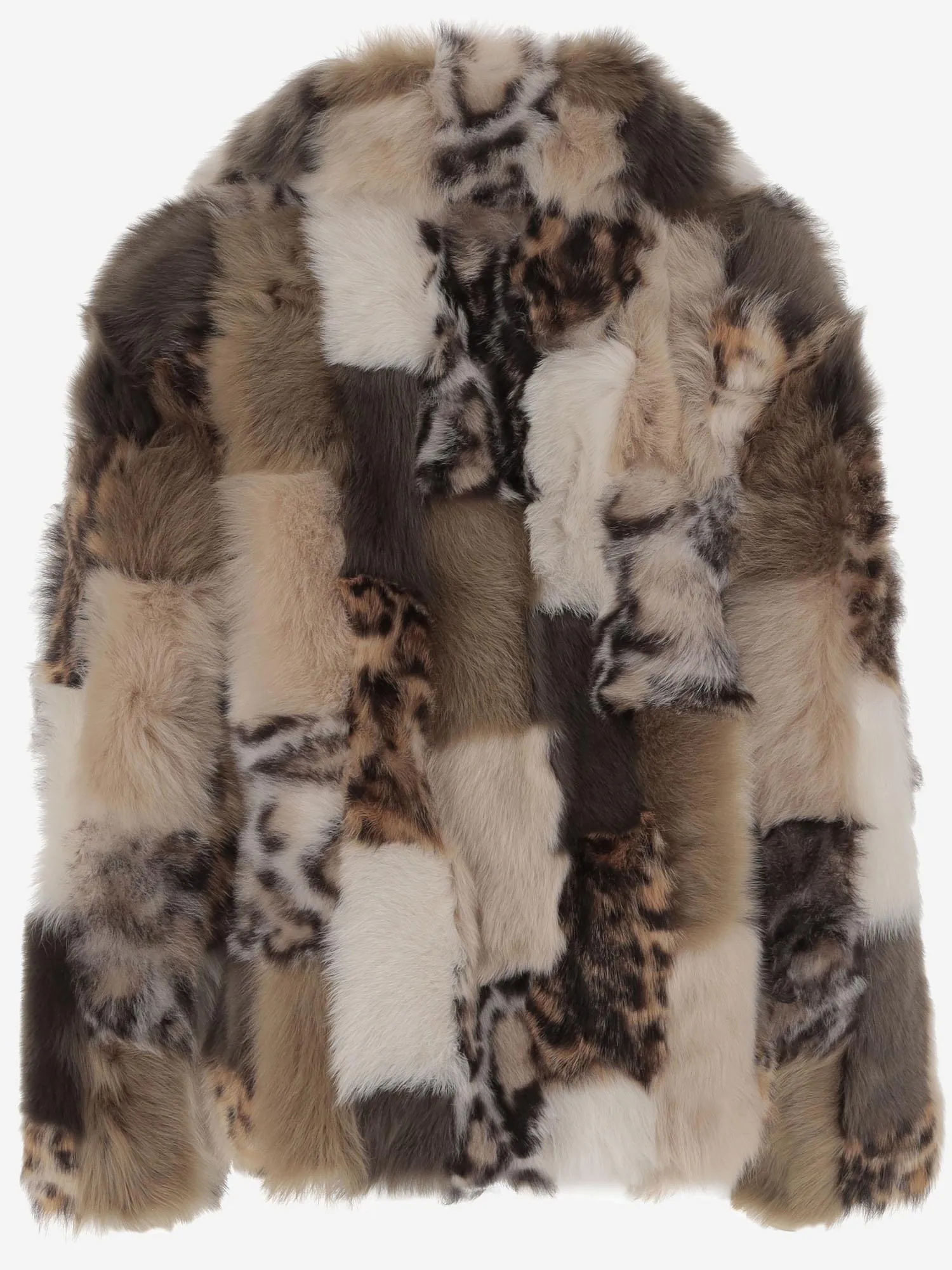 Color-Block Shearling Jacket sold by Lord & Taylor product image thumbnail 2