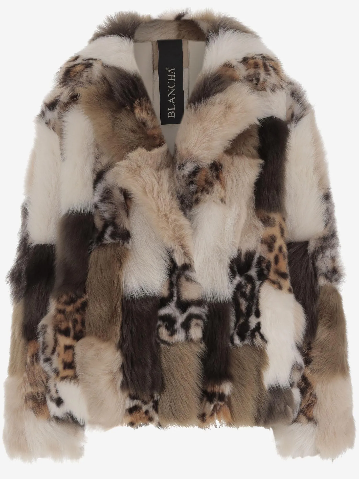 Color-Block Shearling Jacket sold by Lord & Taylor