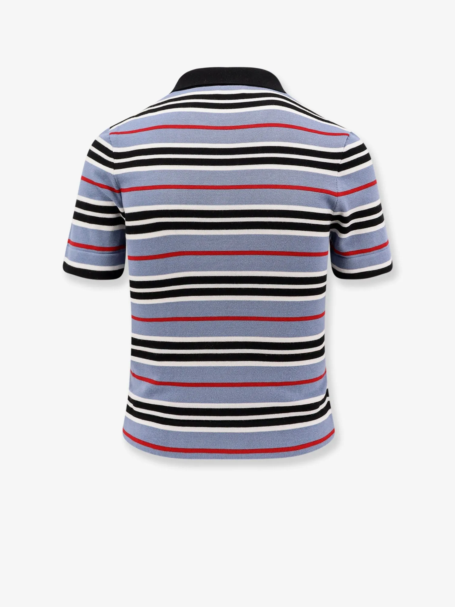 Cotton Knit Polo Shirt with Striped Motif sold by Lord & Taylor product image thumbnail 2