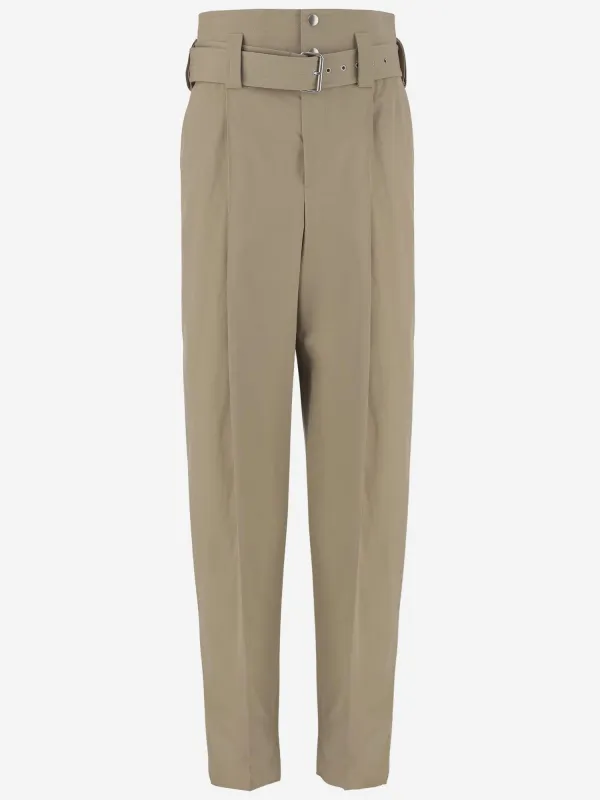 Cotton Blend Pants made by Bottega Veneta