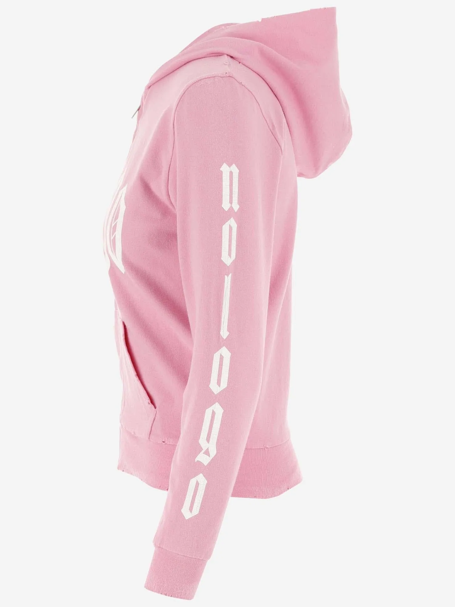 Stretch Cotton Hoodie with Slogan Print sold by Lord & Taylor product image thumbnail 4