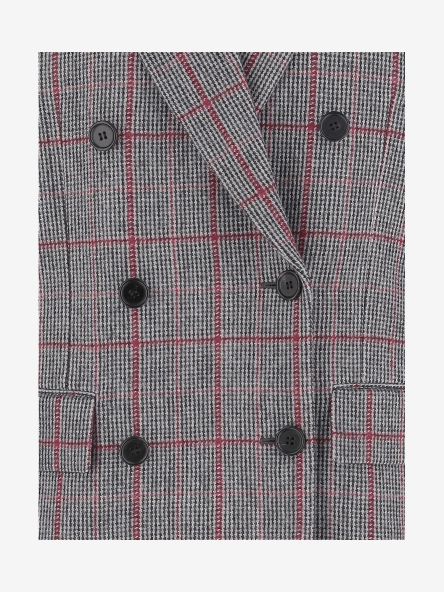 Double-Breasted Wool Jacket sold by Lord & Taylor product image thumbnail 2