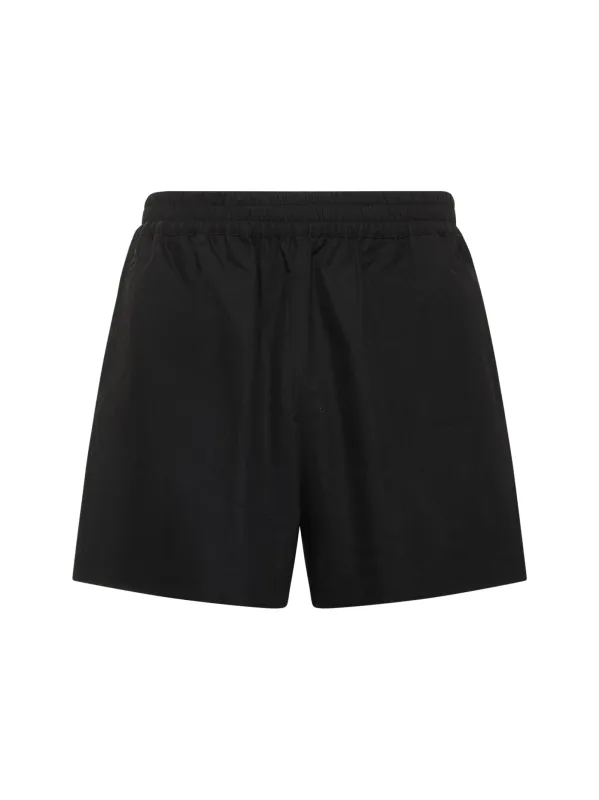 Black Cotton and Nylon Elio Shorts made by Studio Nicholson