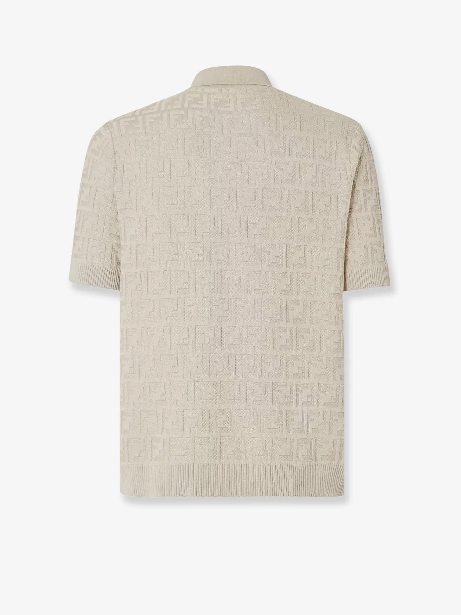 Fendi FF Cotton Polo Shirt sold by Lord & Taylor product image thumbnail 2