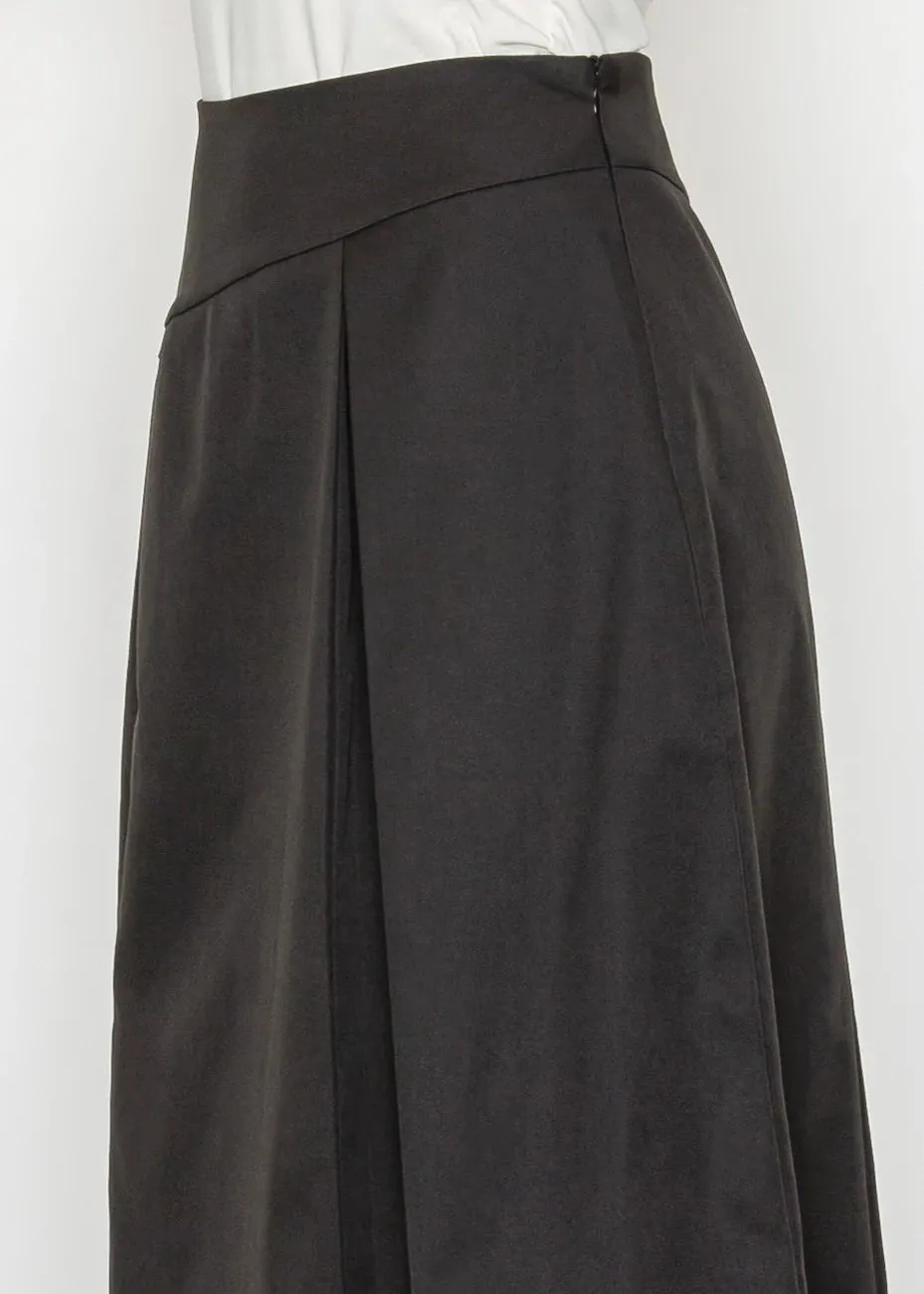 Structured Black Midi Skirt sold by Lord & Taylor product image thumbnail 5