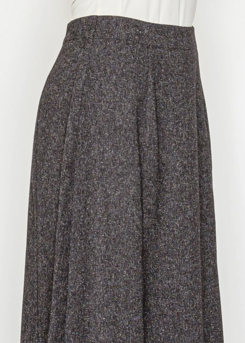 Charcoal Midi Skirt sold by Lord & Taylor product image thumbnail 2