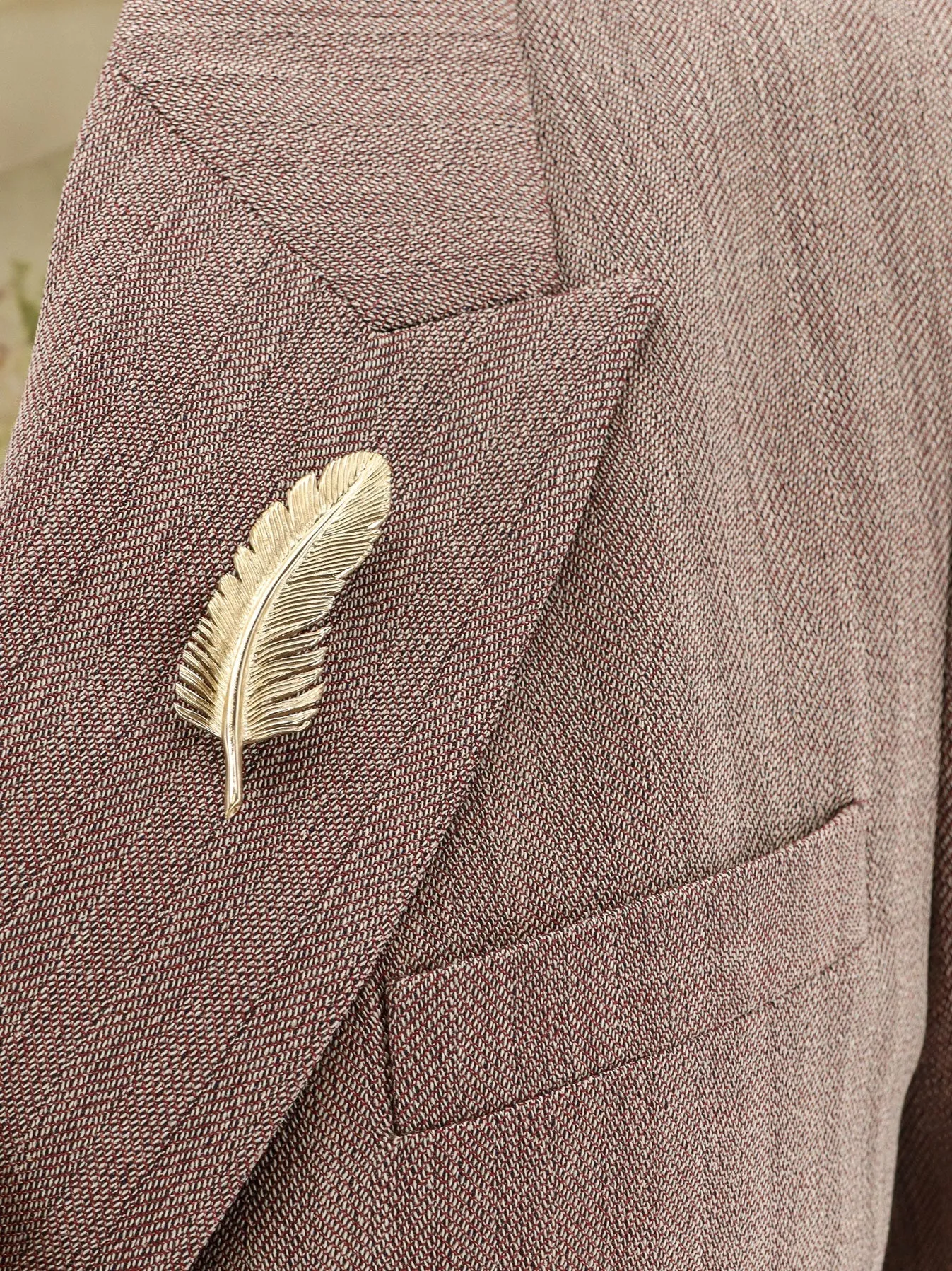 Diva Herringbone Virgin Wool Blazer sold by Lord & Taylor product image thumbnail 3