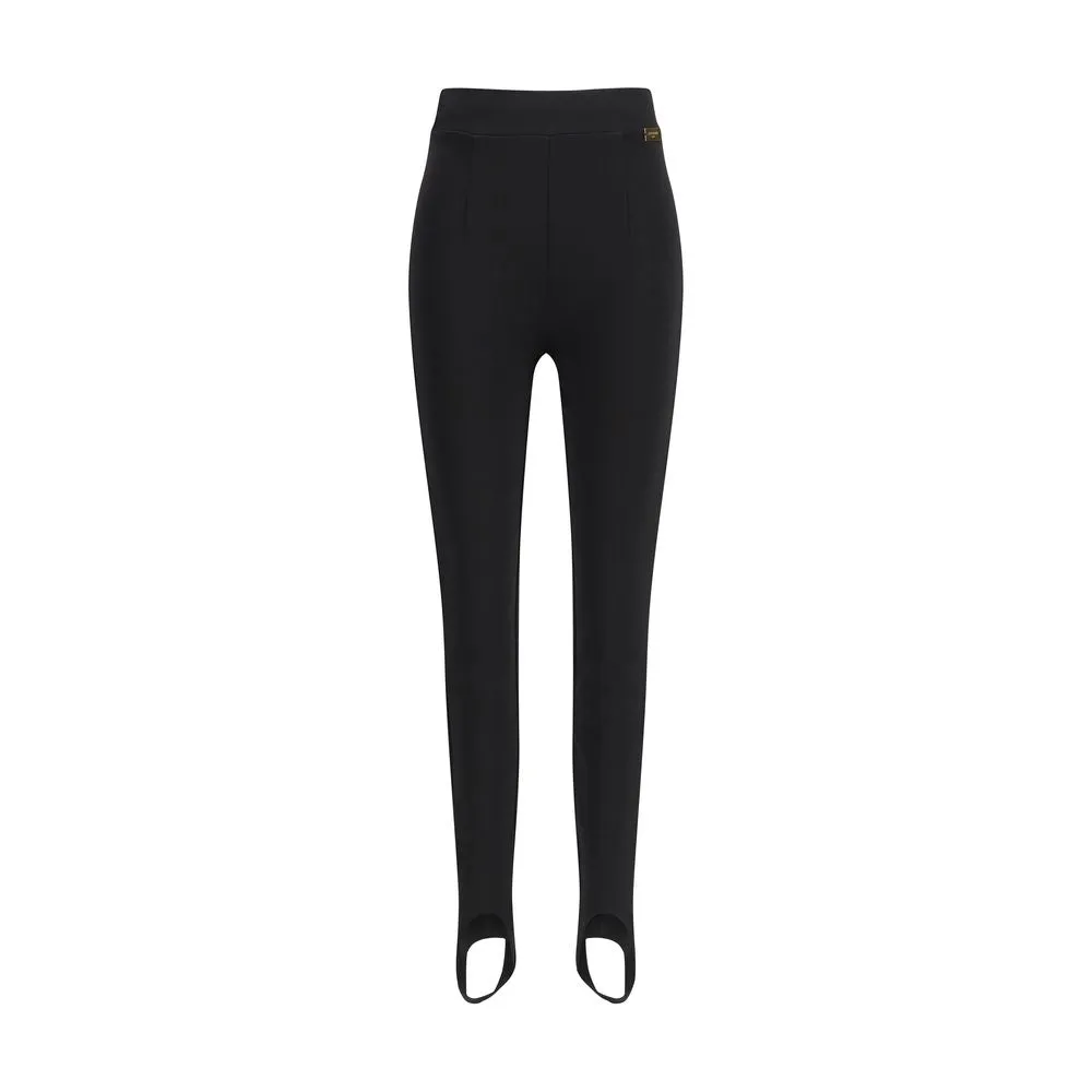 Jersey stirrup leggings sold by Lord & Taylor