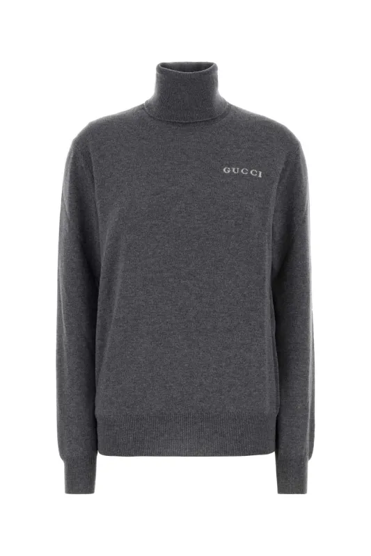 GREY TURTLENECK SWEATER IN CASHMERE sold by Lord & Taylor