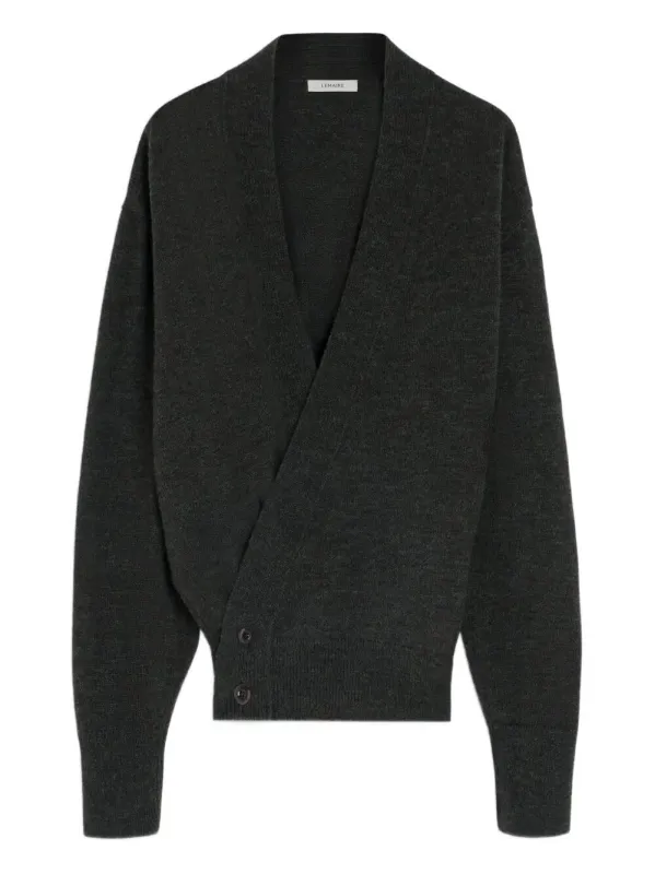 BROWN ALPACA WRAP CARDIGAN sold by Lord & Taylor