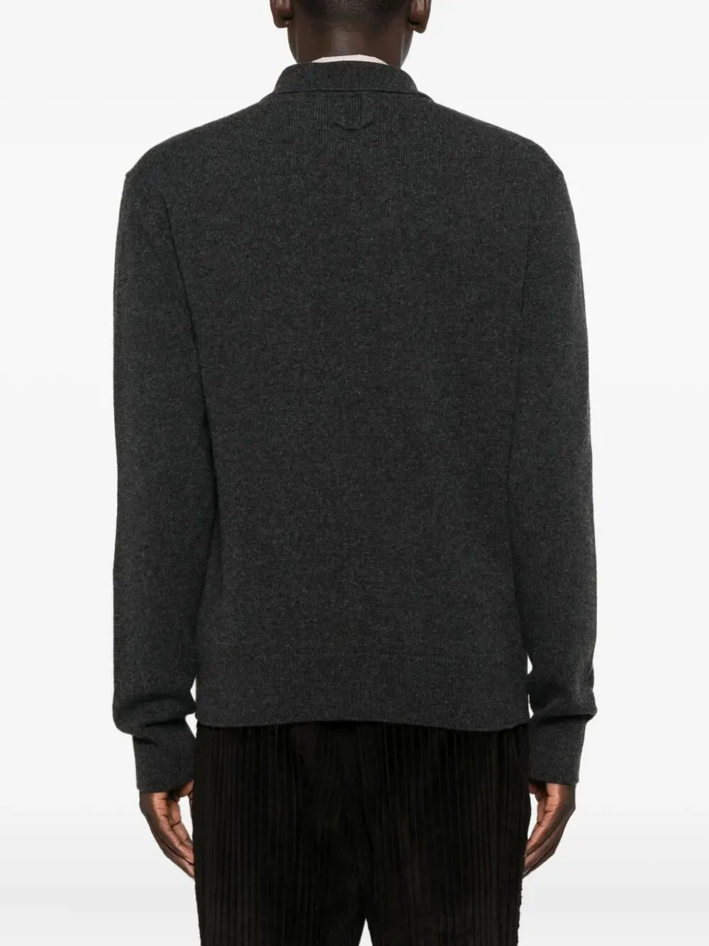 DARK GREY WOOL AND CASHMERE CARDIGAN sold by Lord & Taylor product image thumbnail 3