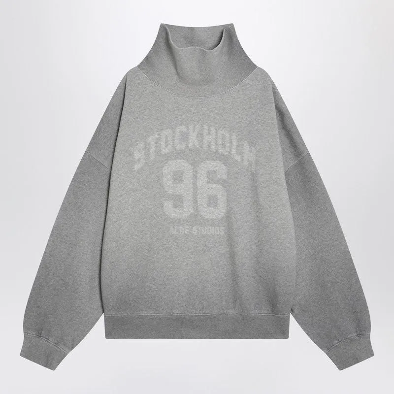 GREY OVERSIZED TURTLENECK SWEATSHIRT sold by Lord & Taylor