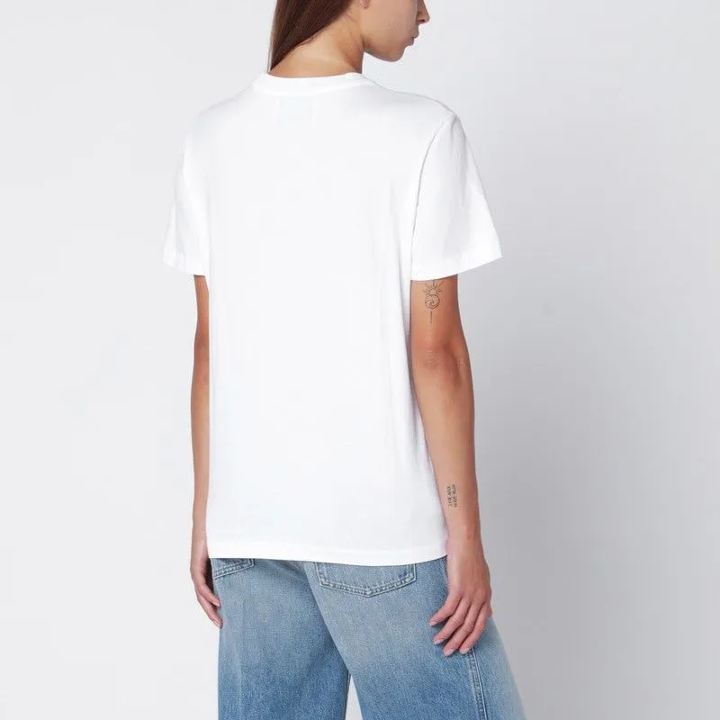 STAR WHITE COTTON CREW-NECK T-SHIRT sold by Lord & Taylor product image thumbnail 2