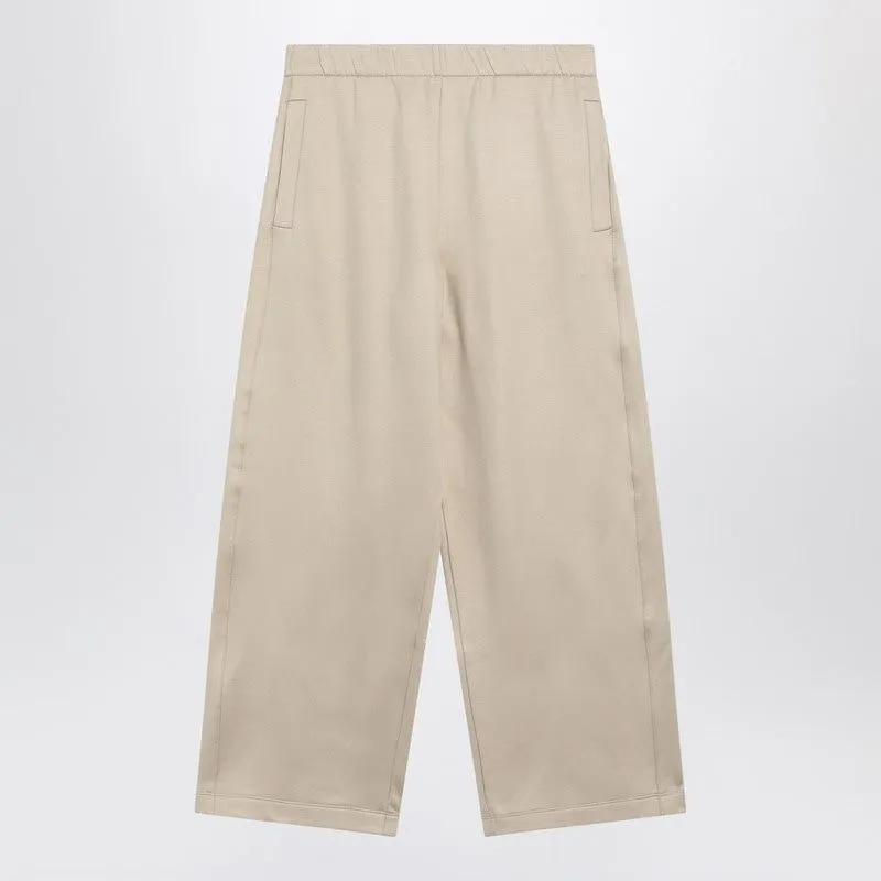 BEIGE SILK BLEND TROUSERS sold by Lord & Taylor